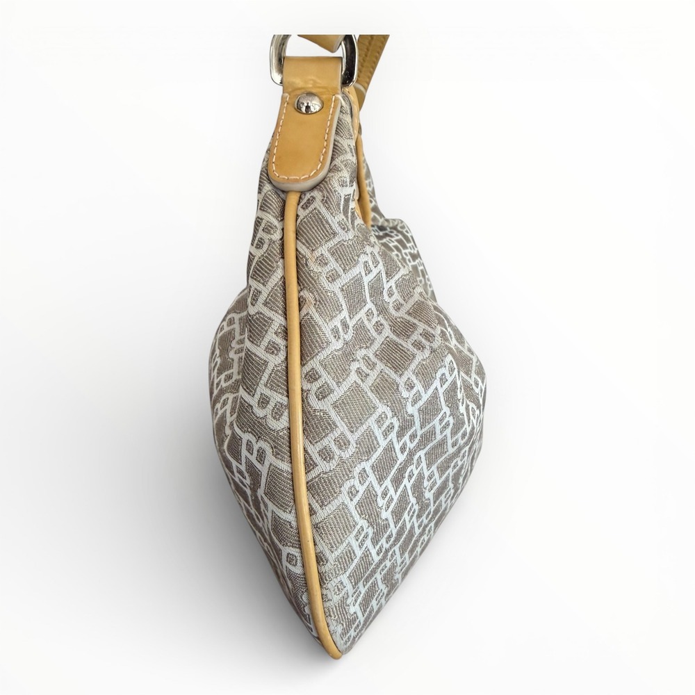 Bally Vintage Swiss-Made Monogram Canvas Hobo Shoulder Bag - Picture 4 of 11